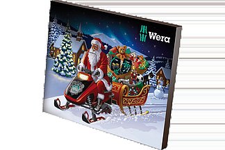 Ya desde hace diez años que aparece el calendario prenavideño de Wera, y también en este año, de nuevo ofrece toda una serie de herramientas sorprendentes.