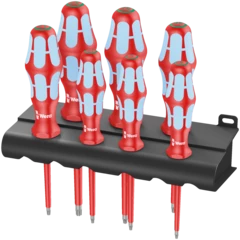 3167 i/7 TORX® Juego de destornilladores, acero inoxiable + Bandeja, 7 piezas