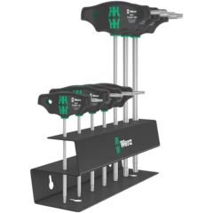 467/7 TORX® HF Set 2 Juego de destornilladores con mango en T TORX® con función de retención, 7 piezas