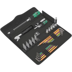 Kraftform Kompakt F 1 Herramientas de atornillar para trabajos de ventanaje, 36 piezas