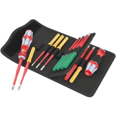 Kraftform Kompakt VDE Stainless 17 extra slim 1 Tool Finder, 17 piezas