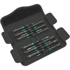 Kraftform Micro 12 Electronics 1 Juego de destornilladores para usos electrónicos, 12 piezas