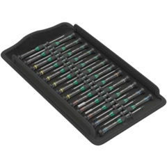 Kraftform Micro Big Pack 1 Juego de destornilladores para usos electrónicos, 25 piezas